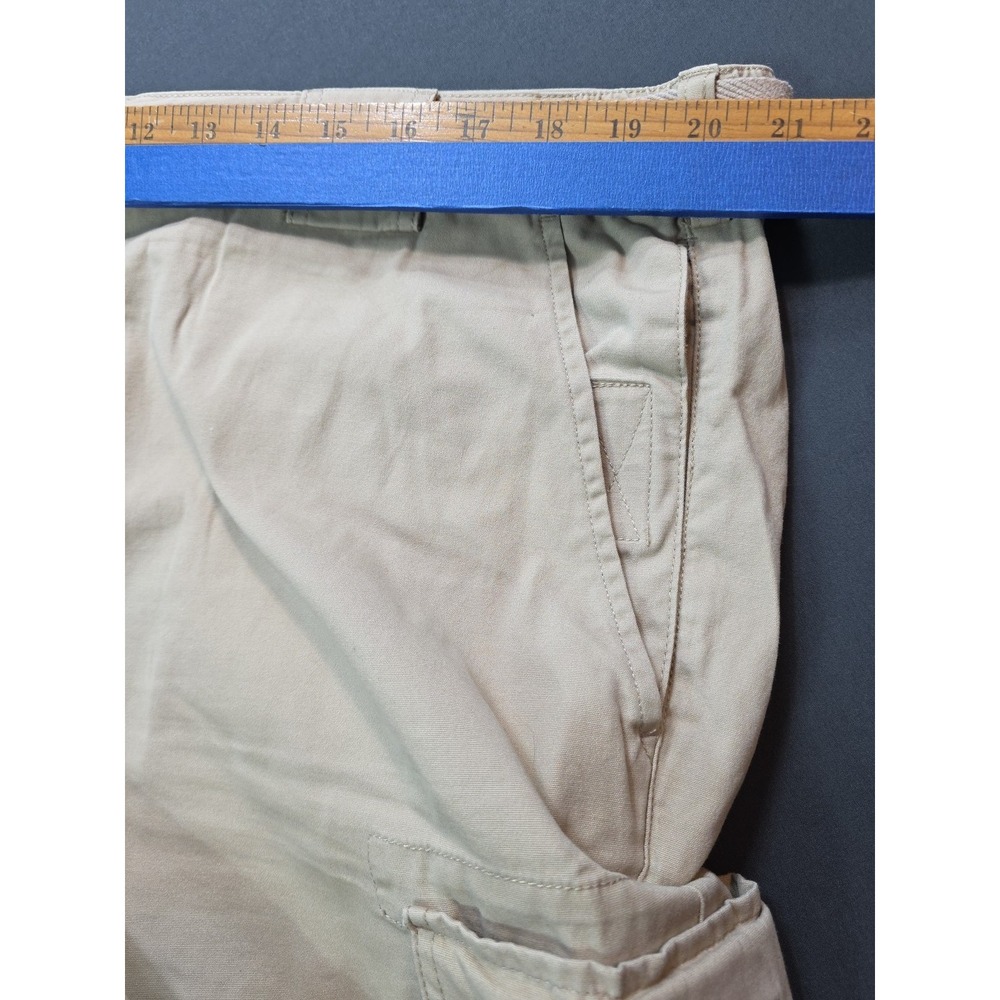 Orvis Khaki Cargo Fishing Hiking Pants Men's Size 42x31 Adjustable Waist... - Picture 5 of 10